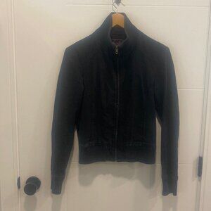 🏁 Aritzia Talula distressed jacket size  small